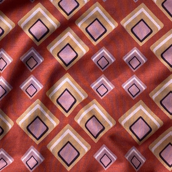 New! Beth Richards Gina one piece in Triangle geo print , saffron 19819 - Picture 12 of 16